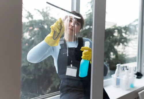 Nettoyage de vitres intérieures et extérieures à Maincy